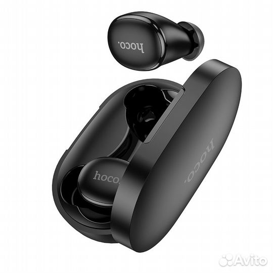 Наушники беспроводные Hoco EW11 с дисплеем черные