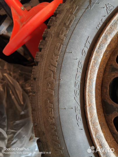 Зимняя резина с дисками r15