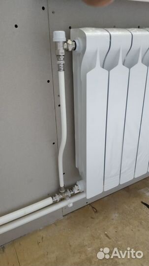 Монтаж отопления, водоснабжения. Сантехника