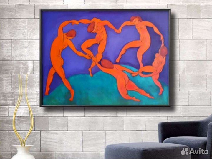 Картина Матисс Танец Копия картины маслом