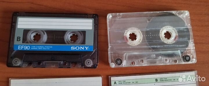 Аудиокассеты Sony EF90, Brasonic AD90