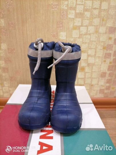 Детские резиновые сапоги demar