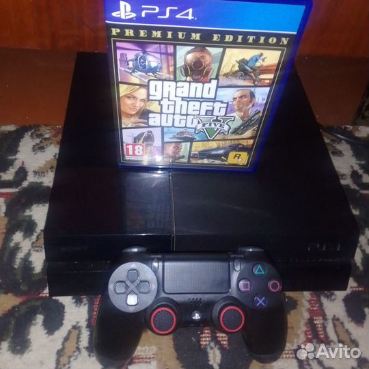 Игровая приставка sony playstation 4 бу