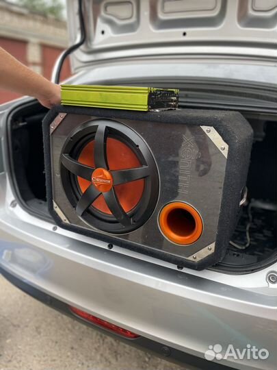 Сабвуфер и усилитель