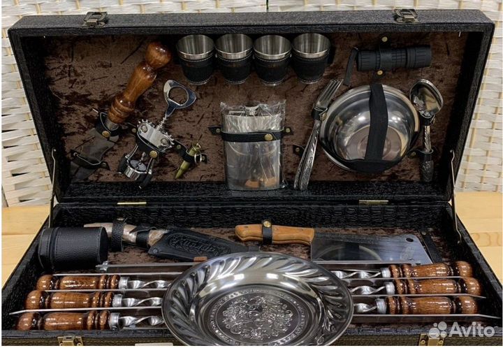 Подарочный наборы для шашлыка Шампура подарочные