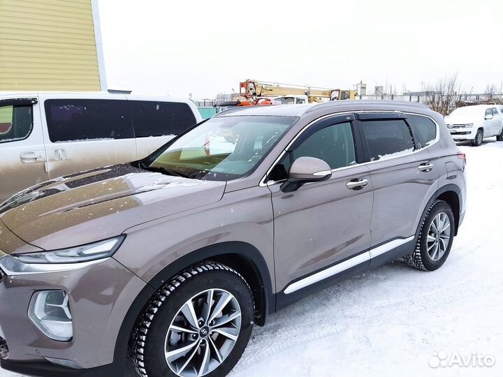 Hyundai Santa Fe 2.4 AT, 2018, 82 600 км
