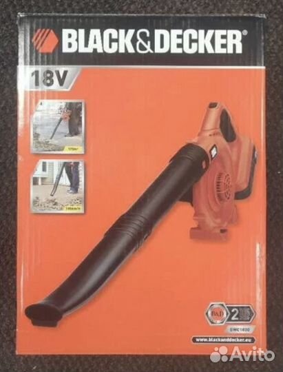 Воздуходувка black decker