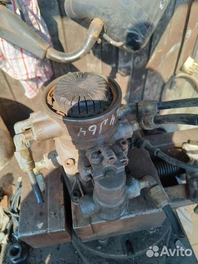 Кран управления тормозами прицепа Scania 4 серии