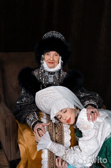 Фотосессия по-русски. В русских народных костюмах