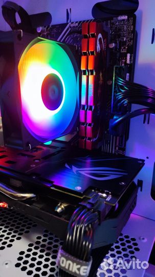 Игровой пк системный блок Intel asus gtx1660super