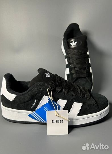 Кроссовки Adidas Campus 00s Black Люкс