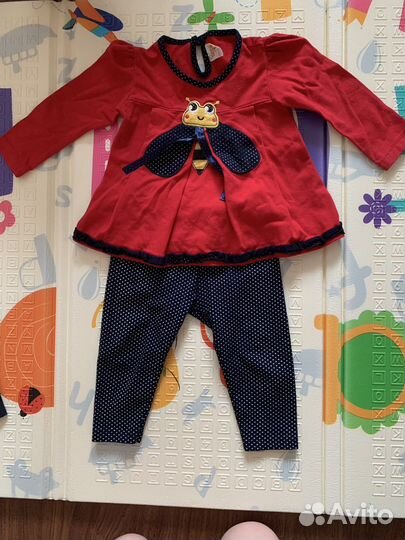 Вещи пакетом на девочку 80 размер