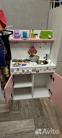 Детская деревянная кухня