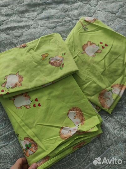 Детское постельное белье в детскую кроватку