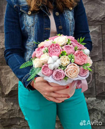 Мыльный букет