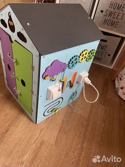 Бизиборд домик большой