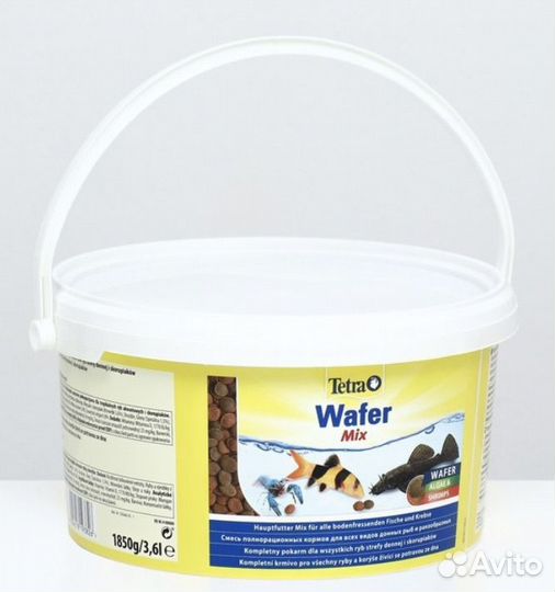 Корма для рыбок Тетра Flakes и Wafer Mix