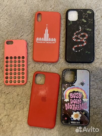 Чехол для iPhone 11, 11pro, 10, 8 пакетом