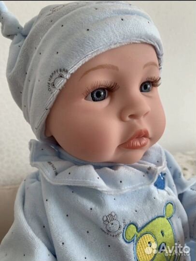 Реборн два цвета 50 см озвучены