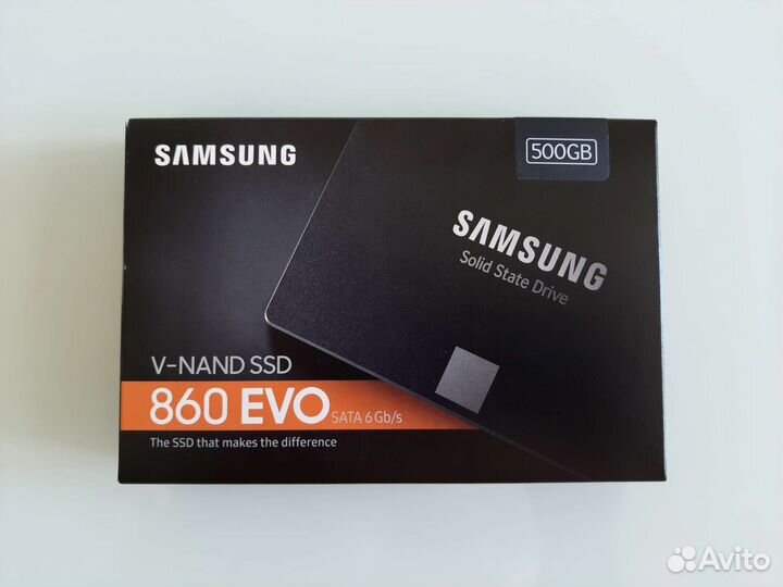 Диск SSD Samsung 860 EVO 500 Гб