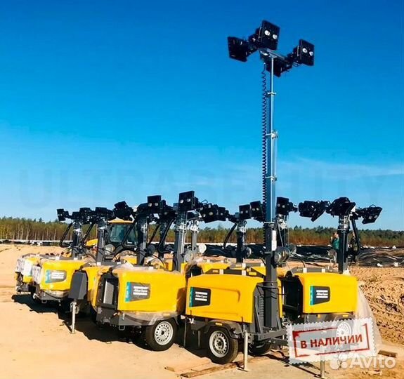 Осветительная мачта, вышка Atlas Copco v4+