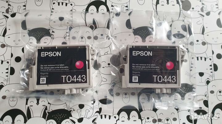 Картриджи Epson T0431, T0444, T0442, T0443