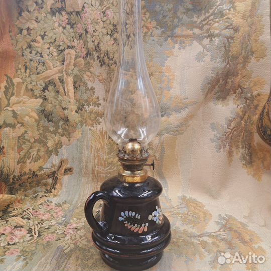 Винтажная керосиновая лампа. Ночник