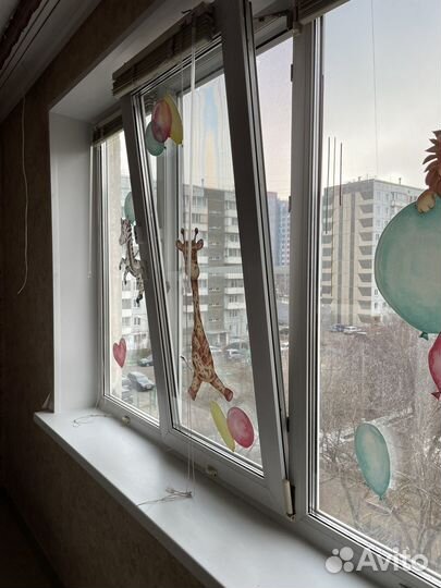 Пластиковые окна бу 3 секции