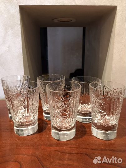 Хрустальные рюмки СССР