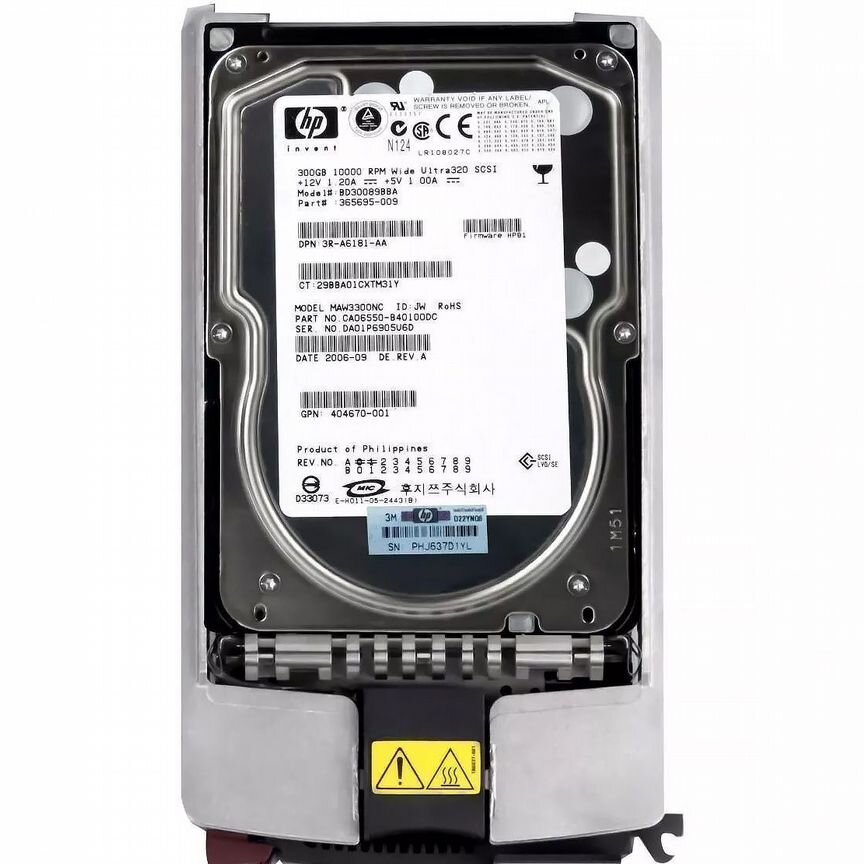 [365695-009] Жесткий Диск Hp Bd30089bba 300gb U320scsi 3.5" 365695-009