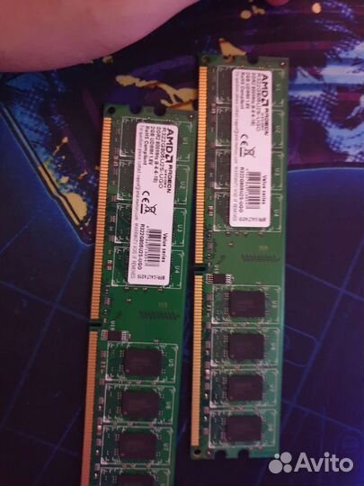 Оперативная память ddr2 AMD
