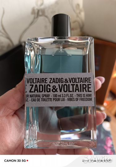 Туалетная вода мужская Zadig&voltaire
