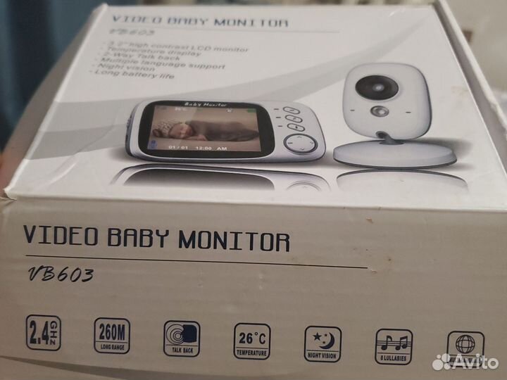 Радионяня video baby monitor vb603