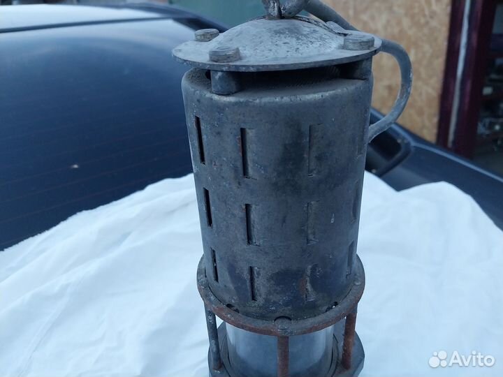 Лампа шахтерская СССР