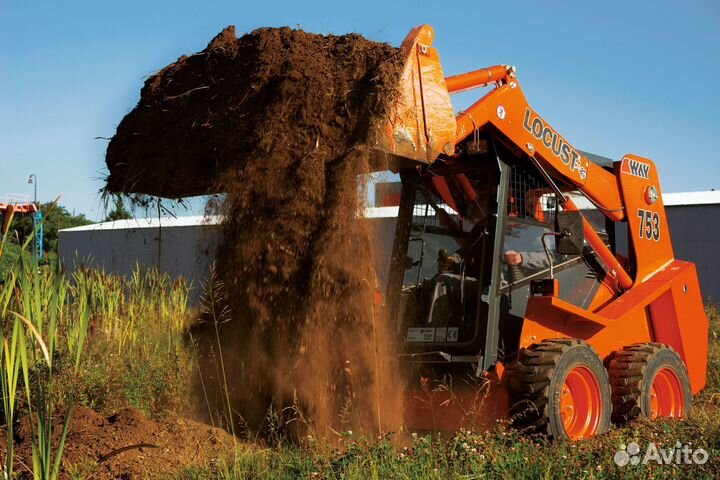 Мини-погрузчик Locust / Way Industry L753, 2023