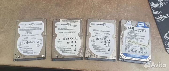 Жесткий диск для ноутбука 250gb, 320gb, 1Tb