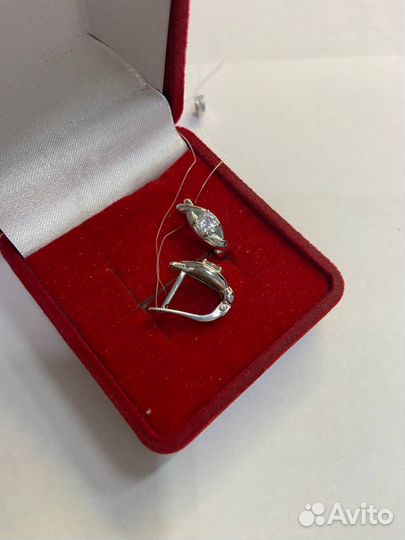 Серебряные серьги проба 925 Арт.007386900124