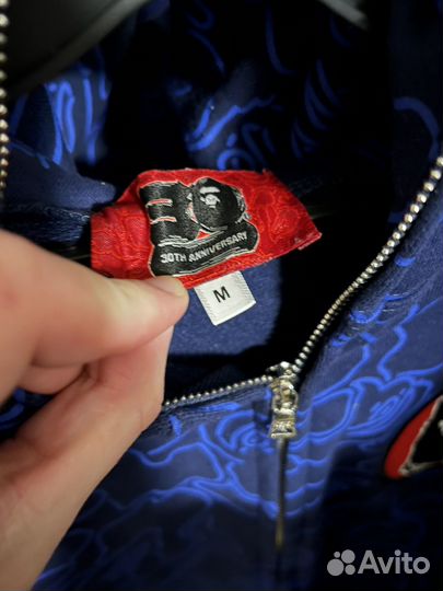 Зип худи bape shark