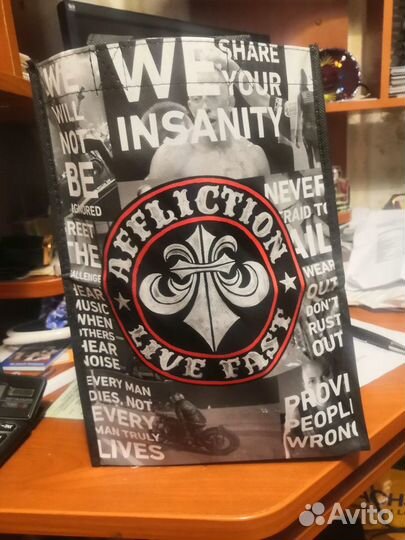Джинсовая рубашка Affliction Black Premium