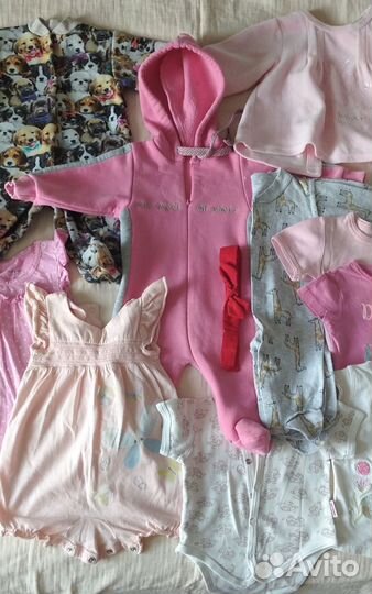 Детские вещи пакетом на девочку