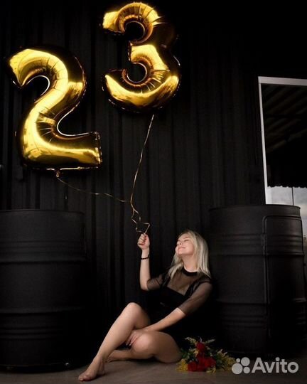 Воздушные шары цифры