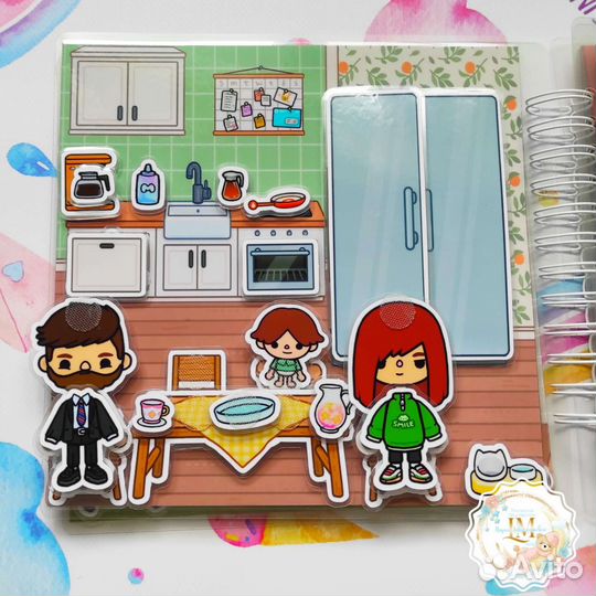 Тока Бока домик 200 деталей