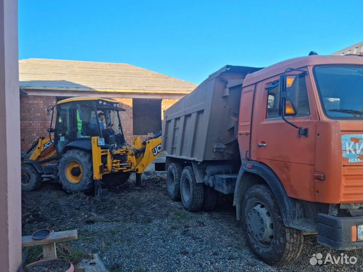 Услуги экскаватора погрузчика jcb