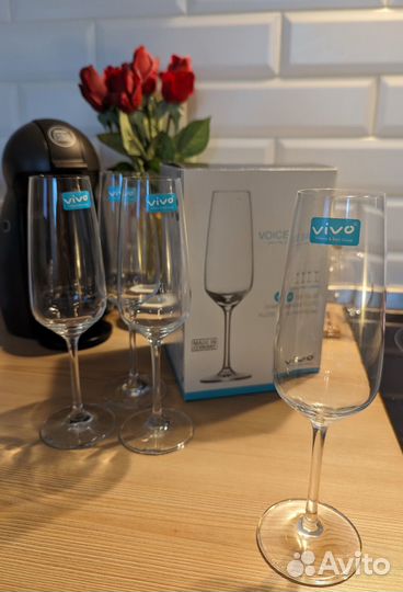 Набор бокалов для шампанского