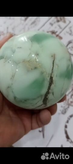Шар хризопраз 110мм