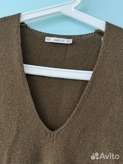 Трикотажный жилет zara m