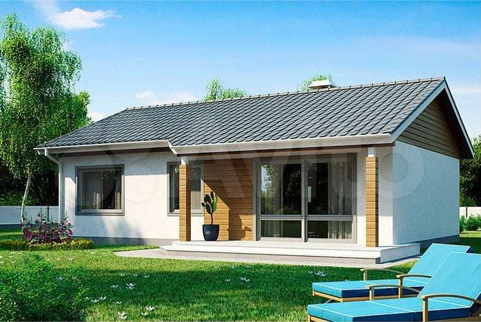 Дом 150 м² на участке 10 га