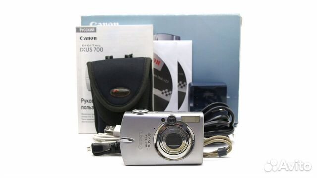 Canon ixus 700 в упаковке