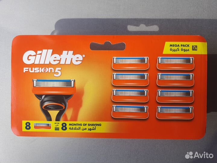 Кассеты Gillette fusion 5