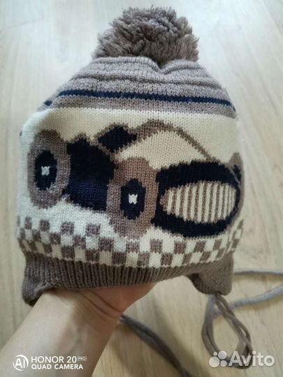 Шапка для мальчика 48 50 ог
